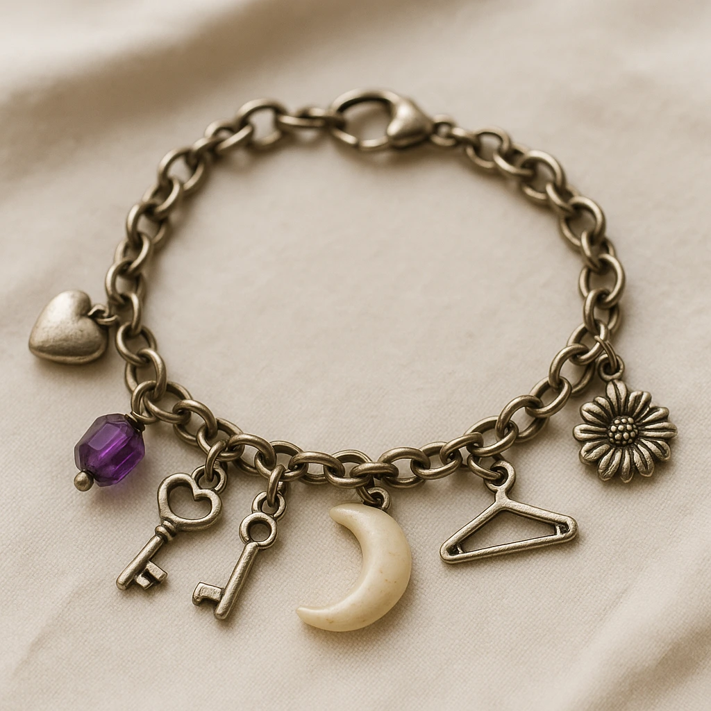 Bracciale charms colorati